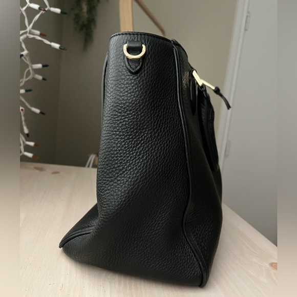 Tory Burch Robinson Pebbled Square Tote - Picture 4 of 12